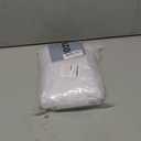 ANZNKU 50 Pack White Organza Bags 8x12 inch, Mesh Gift Bags Drawstring, Large Gift Pouches for Jewelry Candy Wedding Party Favor & Easter Gifts