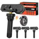 Nilight TPMS Sensor Compatible with 2010 2011 2012 2013 2014 2015 2016 2017 2018 2019 2020 Dodge Chrysler Jeep 2012-2019 Fiat 500 2011-2013 Ram 433Mhz Tire Pressure Monitoring Sensors