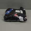 Bulopur Skull Skeleton American Flag Car Seat Covers Set of 4, Vehicle Front Seats and Rear Bench Cover Universal Fit for Cars Trucks SUVs, Black