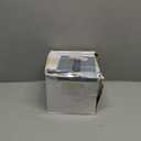 Baquler 4 Set LED Night Light Lamp Base Gift DIY 3D Clear Acrylic Blank Engrave Sheets with Remote Control USB Cable 16 Color 4 Mode for Christmas Room Cafe Bar Birthday Party Decoration(Square)