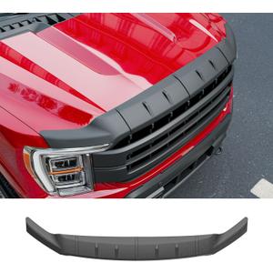 Xipoo Hood Protector Compatible with 2021-2025 Ford F150 XLT/XL/STX/Lariat Hood Deflector TPE Shield Replacement for 2021 2022 2023 2024 2025 Ford F-150 Accessories