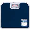 Adamson A21 Analog Scales for Body Weight - Up to 300 LB - New - Anti-Skid Rubber Surface - Large Numbers - Analog Bathroom Scale - Affordable - Durable with 20-Year Assurance - Blue