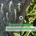 Shade Cloth for Garden 6.5x10ft, 40% Sunblock Mesh Tarp & Outdoor Sun Shade with Grommets, Sun Shade Outdoor Cover, Plant Covers Freeze Protection for Greenhouse, Kennel, Lawn, Patio