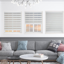 SHADESU Cordless Zebra Blinds for Windows Shade Light Filtering Roller Blinds & Shades, Size: 45.5"
