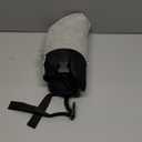 Upgraded Travel Pillow, U-Shaped Airplane Head Strap for All Heights, 360 Support, 3D Sleep Mask, 100% Light Blocking, Long Flights Essentials Headrest, Stop Bobblehead, Black