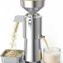 WantJoin Commercial Soy Milk Maker - 25KG/H High Output Automatic Stainless Steel Machine with Slag Separation, 2800RPM for Soymilk, Nut Milk, Tofu, Rice Milk, Restaurants & Canteens it did turn on