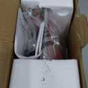 Apple Peeler Corer, Long lasting Chrome Cast Magnesium Alloy Apple Peeler Slicer Corer with Stainless Steel Blades and Powerful Suction Base for Apples and Potato(Red)