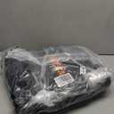 MeeFar Car Roof Bag XBEEK Rooftop top Cargo Carrier Bag Waterproof 15 Cubic feet for All Cars with/Without Rack, Includes AntiSlip Mat, 8 Reinforced Straps, 6 Door Hooks, Luggage Lock