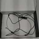 DH40 Omni-Directional Double Eer Hook Headset Microphone TA4F 4Pin XLR Mini for Shure ULX PGX SLX Wireless BeltPack Transmitter (Black)