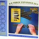 Bachmann Trains - Snap-Fit E-Z TRACK LAYOUT EXPANDER SET - STEEL ALLOY Rail With Black Roadbed - HO Scale