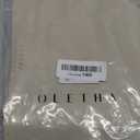 OLETHA Aesthetic Rectangle Tissue Box Cover, High Flat Box Tissues Holder Rectangular, Light Taupe (Fits High Flat Box (180-230 Sheets))