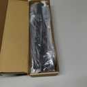 Barn Door Soft Close Hardware Kit, Barn Door Buffer Damper Stopper is Suitable for Most Flat Track Sliding Doors Systems.Supports Doors Weighing 88-132 lbs, No Hole Installation (Black 4pcs)