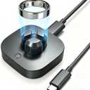 Charger Compatible with Oura Ring Gen 4: Fast Charging Dock for Size 7/8/9/10/11/12/13 with USB-C Cable (Not Compatible with Ring Gen 3)