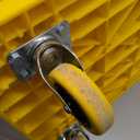 MaxWorks 50840 High Visibility Yellow 300-lb Capacity Movers Dolly with 4 Swivel Casters, 19-1/2" x 14-1/2" Platform