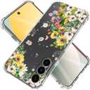 for Samsung Galaxy A26 Case 5G 6.7", [10FT Military Grade Drop Test] Flowers Planet Soft Slim TPU Protective Shockproof Phone Case CoverFlowers Sea
