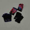 SATINIOR 4 Pairs Kids Half Finger Cycling Gloves Non Slip Sports Gloves for Summer Outdoor Sports Children (2-5 Years)