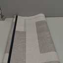 YDKGL Non Slip Bath Mat, Rubber Backing Ultra Thin Bathroom Rugs Fit Under Door Quick Dry Super Absorbent Washable Bath Rug Shower Mat for Bathroom Floor Bathtub Shower Sink, Easy Care Beige 24"x 35"