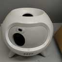 uahpet Automatic Ball Launcher for Dogs with Obstacle Detection, 20ft-80ft Adjustable Distances Ball Thrower Launcher for Medium & Large Dogs, with 4 Balls (2.5 inches)