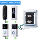 Maxdot 1 Pack Doorbell Transformer 16V 30VA Compatible with Ring Wired Video Doorbell, Safe UL Listed Wired Door Bell 30VA Kit, Easy to Install Door Bell Transformer for Home