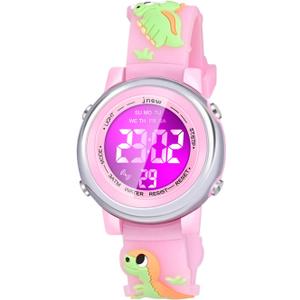 Viposoon Kids Watches with Waterproof Alarm - Dinosaur Gifts for Boys Girls Age 3-10