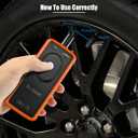 AICEL TPMS Relearn Tool for Car Tire Sensor, EL-50448 Tire Pressure Monitor Sensor Activation Reset Tool OEC-T5, System Programming Training for Most Series Vehicles