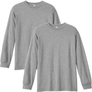 American Apparel Unisex-Adult Long Sleeve T-Shirt, Style G1304, 2-Pack (XX-Large)