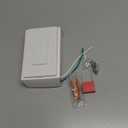 MOES WiFi Smart Light Switches, No Netural Wire No Hub Required, 2.4GHz Single Pole Switch, Compatible with Alexa Google Assistant (1 Gang Switch)