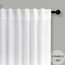 Pitalk White Linen Kitchen Curtains 24 Inch Length Back Tab Rod Pocket Tier Curtains Farmhouse Cafe Curtain Light Filtering Small Window Curtains Country Rustic Bathroom Laundry Room RV 2 Panels 36x24