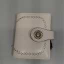 SENDEFN Small Wallets for Woman RFID Blocking Leather Bifold Credit Card Holder Purse with ID Window