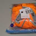 Lelepet Dog Coat Warm Dog Winter Coat Waterproof Dogs Jacket with Harness Built in Reflective Pet Fleece Vest Zip-Up Cold Weather Coats for Medium Dogs Turtleneck & Windproof Coats Blaze Orange M