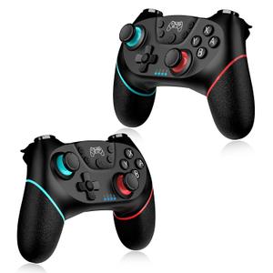 VidPPluing 2 Pack Switch Controllers, Wireless Switch Pro Controller for Switch 2/Switch/Lite/OLED, Game Controller with Motion Sensor/Vibration/Turbo/Wakeup/Charging Cable