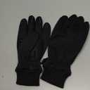 Winter Gloves for Men and Women in Cold Weather - Thermal Gloves with Touchscreen Fingers, Water Resistant Warm Gloves for Running, Bike and Hiking (Large, Black)