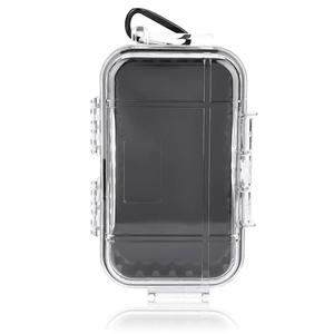 Waterproof Storage Case, Outdoor Sports Survival Equipment Sealed Box Dustproof Pressure Proof Dry Boxes for EDC Tools, Phone, Keys(Clear)