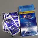Crest 3D Whitestrips Vivid Plus, Teeth Whitening Strip Kit, 10 Treatments + 2 Bonus Treatments (Each with 1 Upper/1 Lower Strip), 24 Strips, 8 Levels Whiter, Teeth Whitening Kit