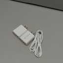 2-Pack 40W Fast Charger,2 Pack USB-C and 2 Pack Type C-C Fast Charging Cable,4-Port PD Power Adapter for iPhone 17/Pro/Pro Max/17 Air/ 16 Series/15 Series,iPad,AirPods,Watch,Samsung and More