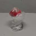6.5 Inch Red Mushroom Cluster