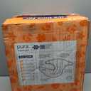 Pura Size 7 Eco-Friendly Diapers (33+lbs) Hypoallergenic, TCF, Soft Organic Cotton, Sustainable, up to 12 Hours Leak Protection, Allergy UK, Recyclable Paper Packaging, 6 Packs of 17 (102 Diapers)