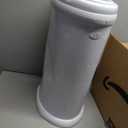 Ubbi Steel Diaper Pail, Odor Locking, No Special Bag Required, Award-Winning, Registry Must-Have, White