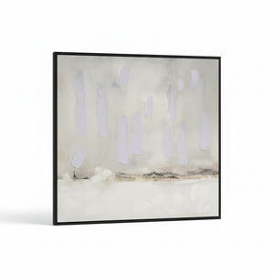 MV 37X37 ABSTACT ART FRAMED CANVAS