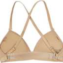 Capezio Womens Capezio Deep Neck Clear Back Bra