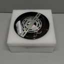 LED 3 Light Track Lighting Kit, Black Round Ceiling Spot Lighting Fixture with Flexibly Rotatable Heads, Modern Spotlight for Kitchen, Living Room, Bedroom, Dual Lighting Design,Includes 3 x GU10 Bulb