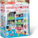 Melissa & Doug Sort, Stock, Select Wooden Vending Machine Play Set, Wooden Toy Play Food for Boys and for Girls 3+