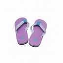 Zeroxposur Kid's Flip-Flops, Outdoor Footwear, Purple, Size 10/11
