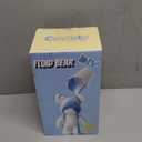 Fluid Bear 9 inch Black Mold Figure for Painting and Home Decoration