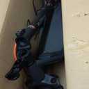 MEGAWHEELS Electric Scooter,Electric Scooter Adults with Front Suspension,8.5in Solid Tires,300W Motor,15.5mph E Scooter with Smart APP Control for Commuting, Outdoor, Short Travel,Gift