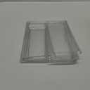 Acrylic Display Case for Figures, 3 Tier Clear Wall-Mounted Storage Organizer, Display Box with Magnetic Door, Dustproof Showcase Cabinet for Doll Action Figure Collectibles