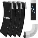 4 Pack Gutter Noise Dampener, 3.5 X 11.8 in Rain Noise Downspout Silencer, Insert Adjustable Downspout Drip Silencer for Outdoor Sound Reducer (3.5 X 11.8)