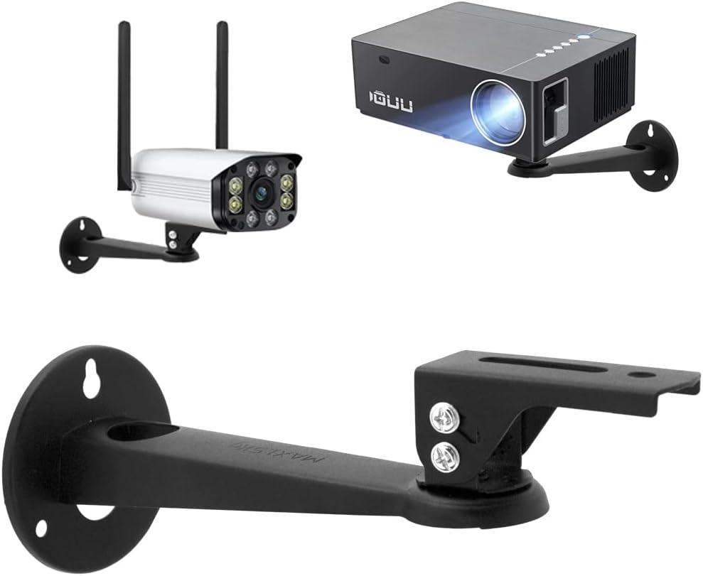 Drsn Mini Projector Wall Mount, 360 Rotation, Adjustable Angle, 6.6 lbs Load Capacity, Black