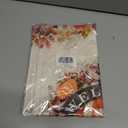 2 x Fall Garden Yard Flag 28 x 40 Inch Outside Double Sided Burlap Pumpkin Rugby Maple Leaf Welcome Flag Farmhouse Holiday Patio Lawn House Outdoor Decorations (Multicolor)