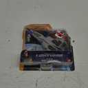 Mattel Disney and Pixar Lightyear Hyperspeed Series Mini Action Figure & Toy Vehicle Set, Buzz Lightyear & XL-01 Spaceship, 7-inch Vehicle